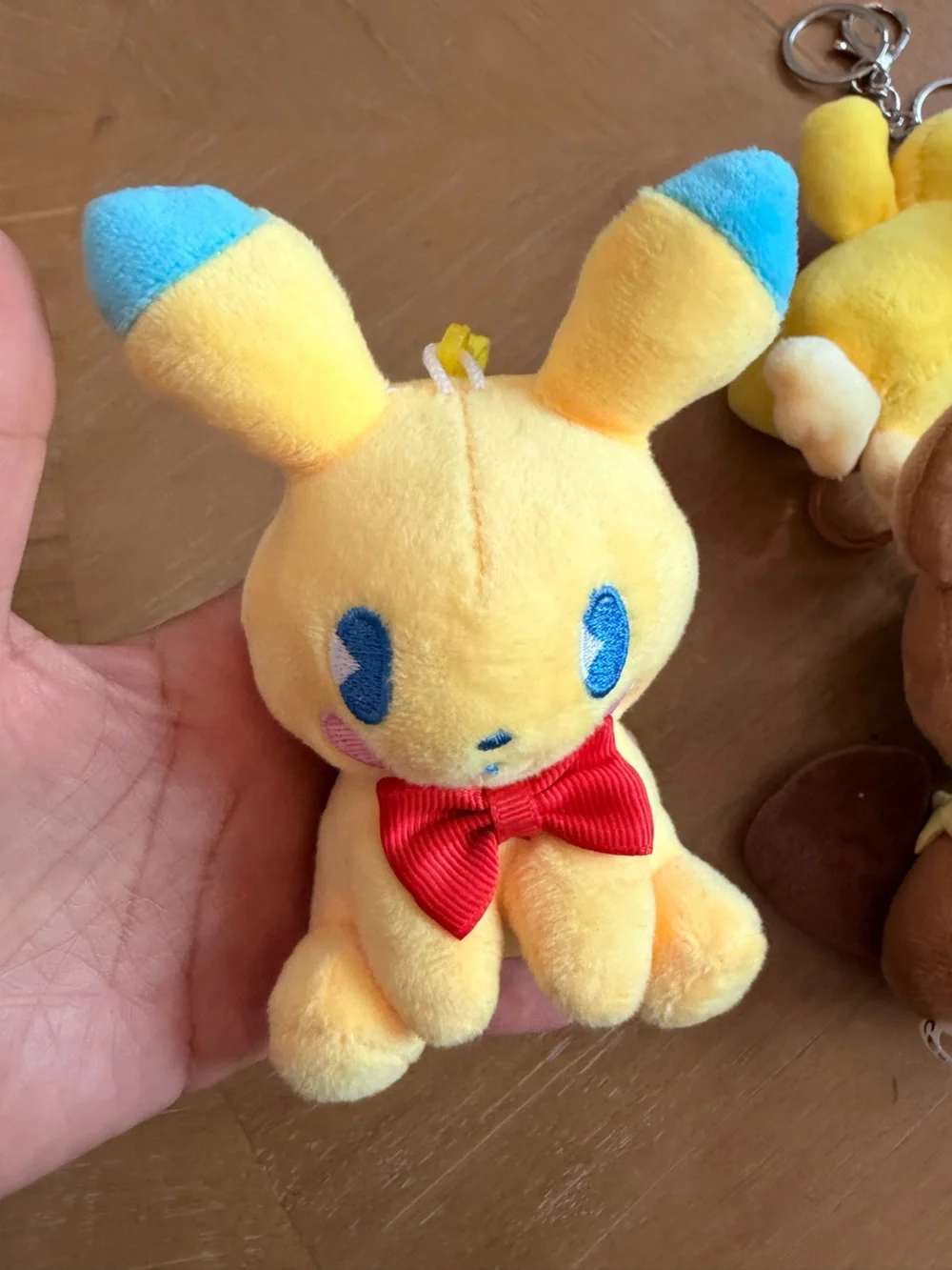 Pokémon set of 3 keychains